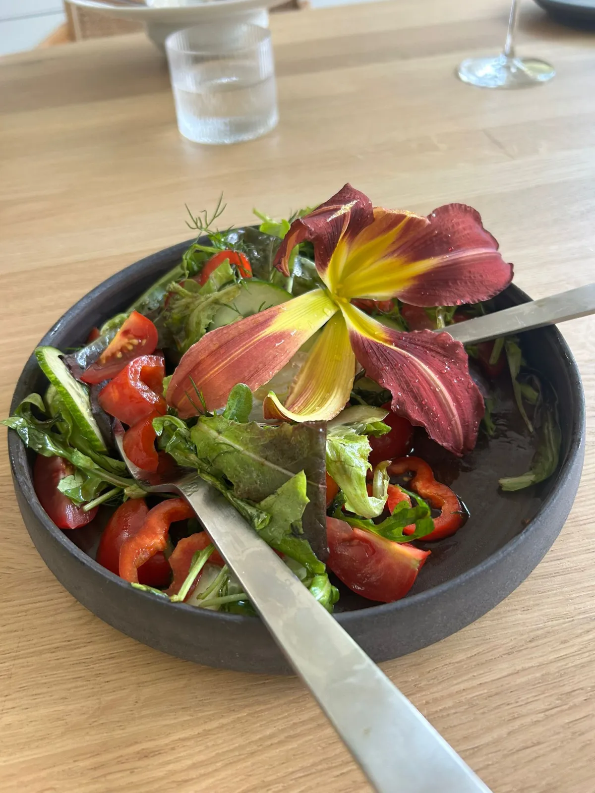 Eetbare siertuin in Amsterdam